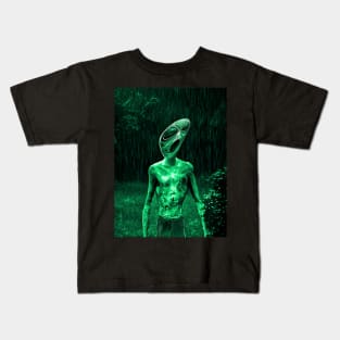 Planet X Aliens Sci-Fi NFT Collection Kids T-Shirt